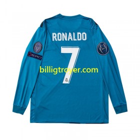 Billige Fotballdrakter Real Madrid Cristiano Ronaldo 7 2017 Retro Tredjedraktsett Langermet